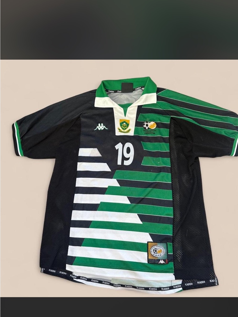 Vintage South Africa Football Jersey 1998 Vintage
